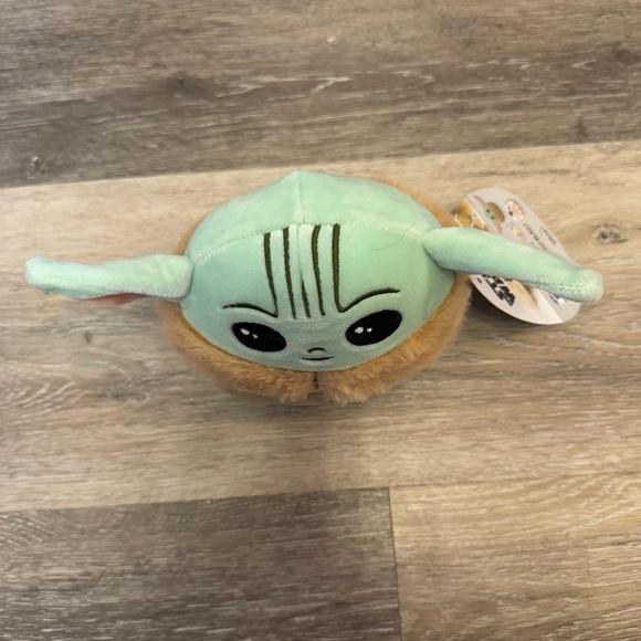 New 5" Star Wars Mandalorian Baby Yoda Grogu Squishmallow Rare Kellytoy NWT - Picture 3 of 10